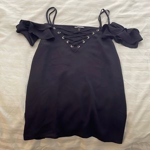 Express Cold Shoulder Top